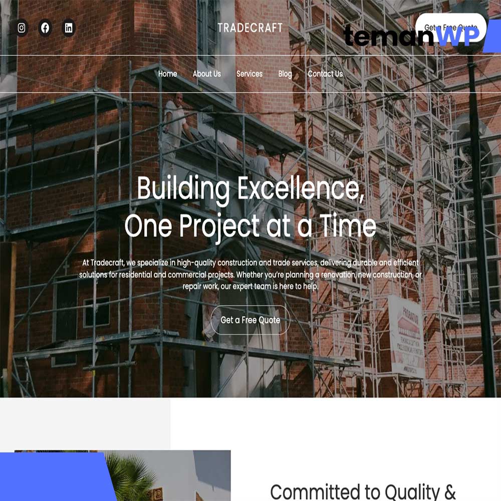 Tradecraft – Theme WordPress