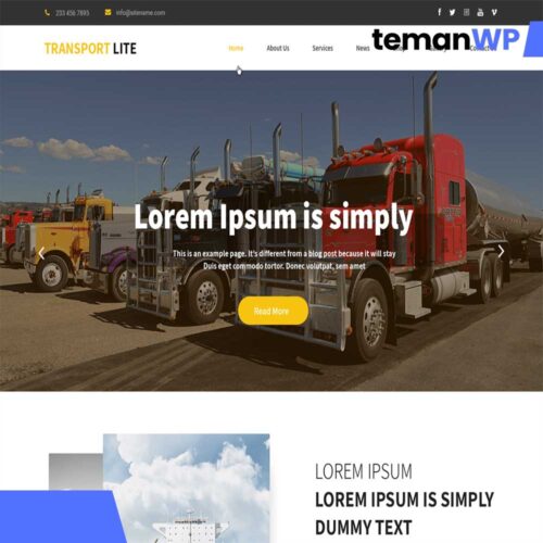 Transport Lite.1.0 – Theme WordPress