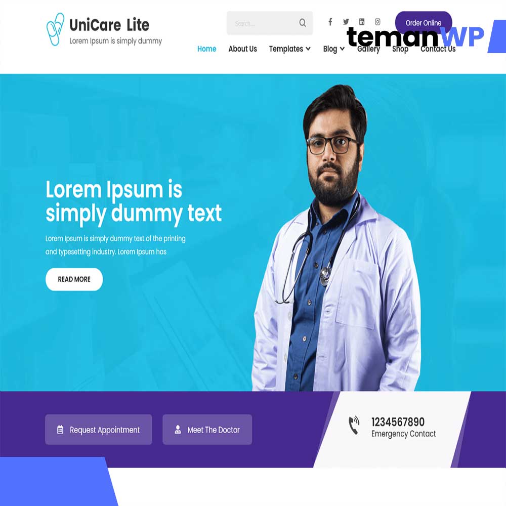 Unicare Lite.1.3 – Theme WordPress