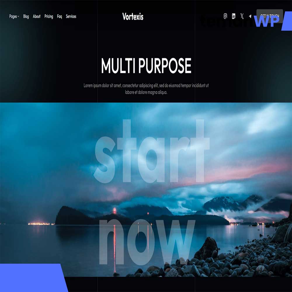 Vortexis – Theme WordPress