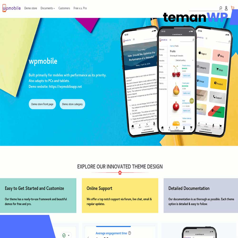 WPMobile – Theme WordPress