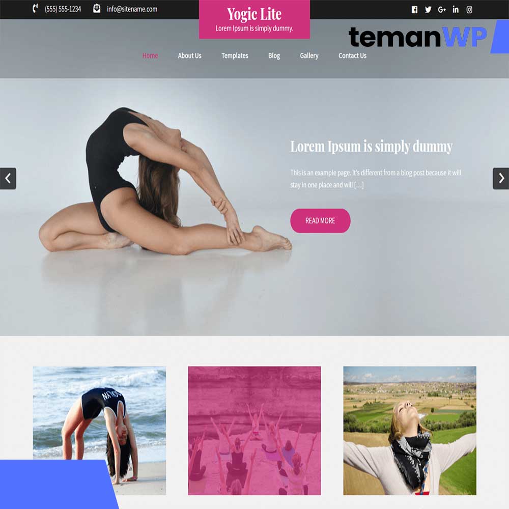 Yogic Lite.1.3 – Theme WordPress