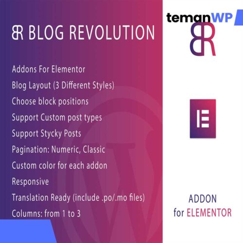 Blog Revolution Elementor